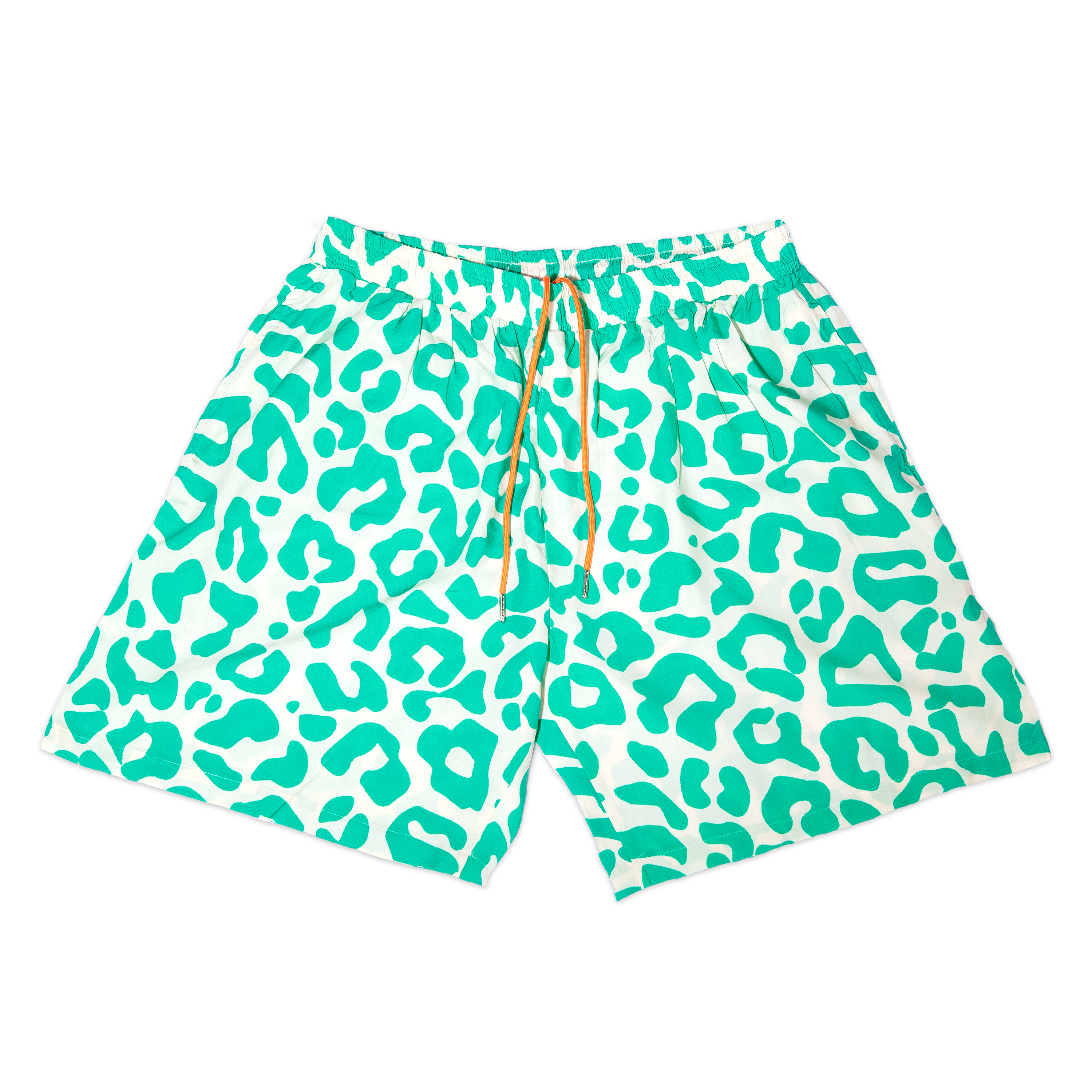 Jungle Shorts Cream n' Teal
