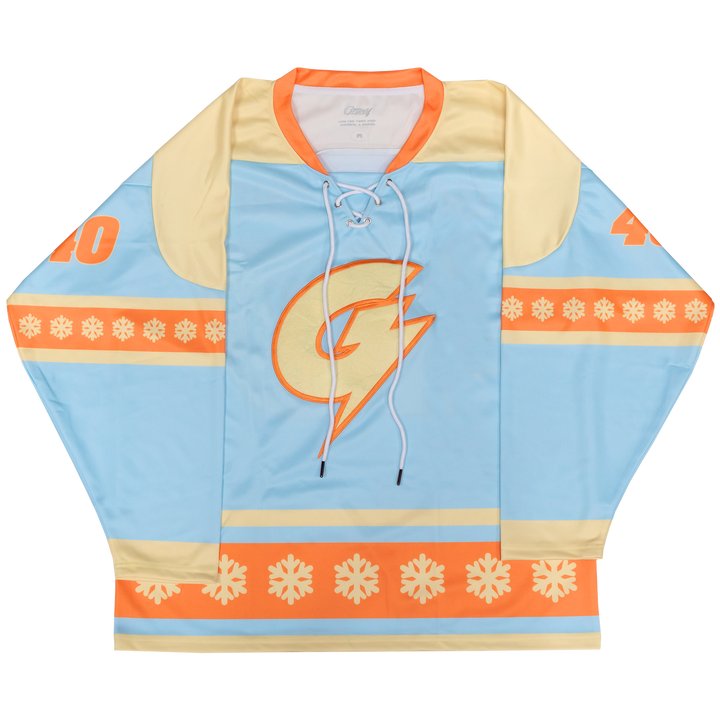 Gravy Train Hockey Jersey (Blue) – Yung Gravy Store