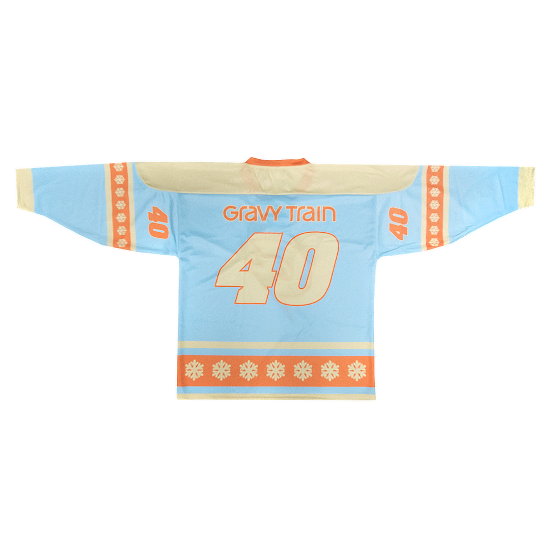 Gravy Train Hockey Jersey (Blue)