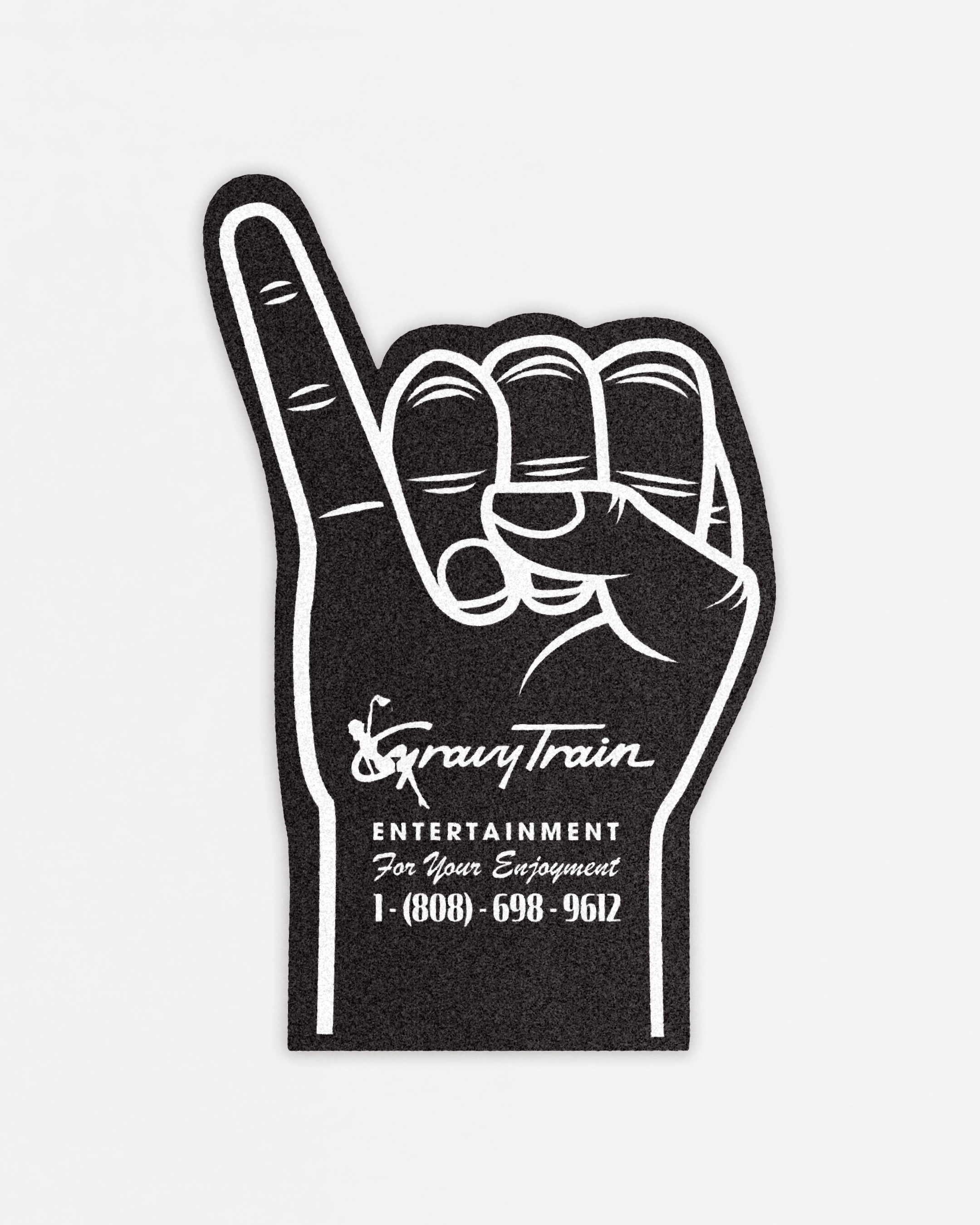 Pinky's Up Foam Finger