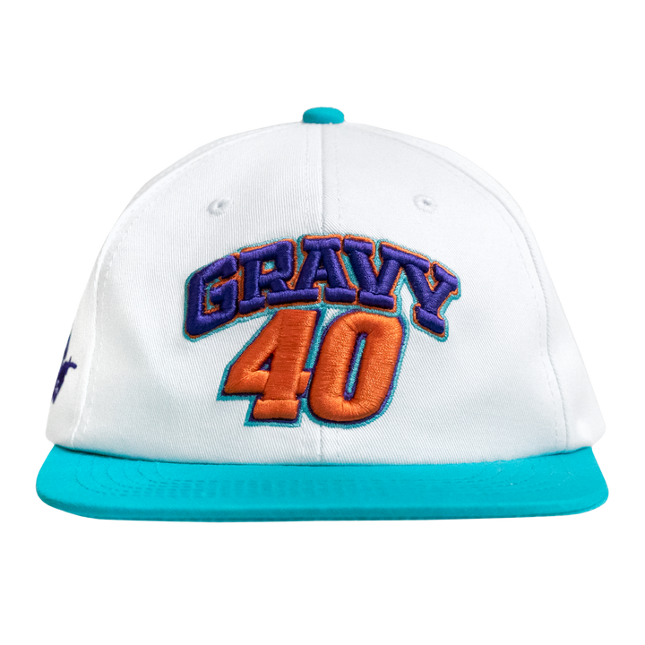 Gravy 40 Snapback (white)